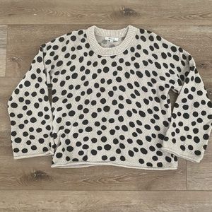 Madewell Polka Dot Sweater